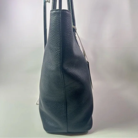 NEW RADLEY LONDON SOUTHWARK LANE BLACK LEATHER ZIP AROUND TOTE - Picture 10 of 14